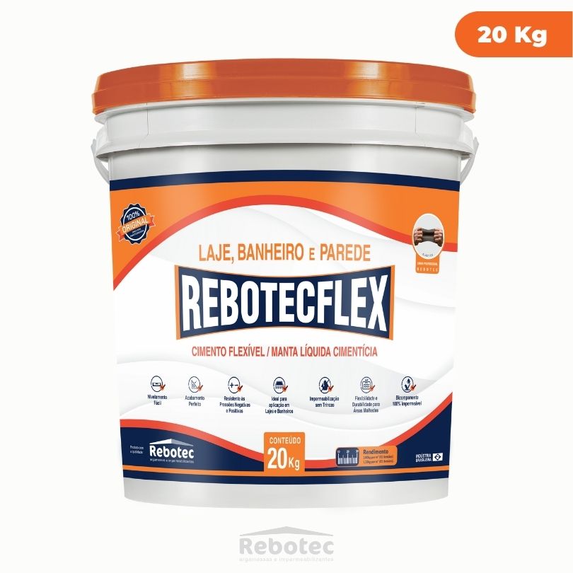 Impermeabilizante REBOTECFLEX Laje, Banheiro e Parede - Imagem 3
