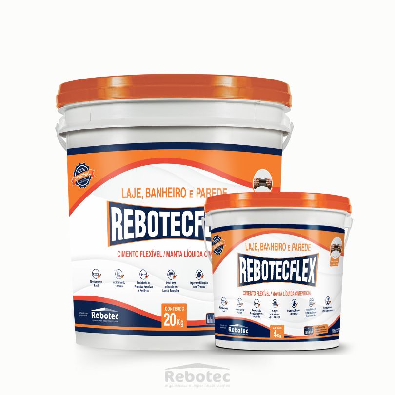 Impermeabilizante REBOTECFLEX Laje, Banheiro e Parede